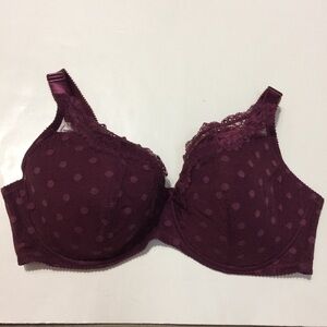 Adore Me Lace Overlay Underwire Bra - 42 DDD